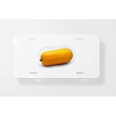Imagem de Capa para placa de licença do Papaya - Capa para placa de carro - Capa de moldura para placa de carro - 15 x 30 cm
