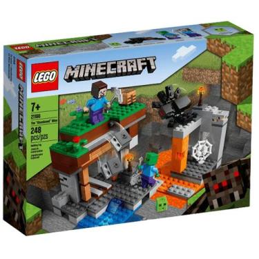Imagem de Lego Minecraft A Mina Abandonada 248 Peças Mojang 21166