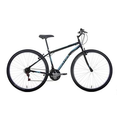 Imagem de HOUSTON Bicicleta aro 29 Mirage preta com adesivo azul, Preto com adesivo azul