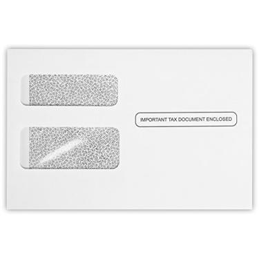 Imagem de Envelopes W-2/1099 - Master, 24lb. White W/Wesco Security Tint (5 3/4" X 8 7/8"), 50 Qty.