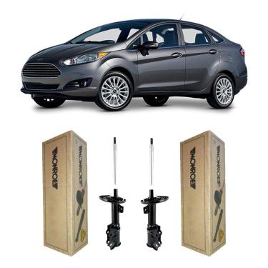 Imagem de Par Amortecedor Dianteiro New Fiesta Sedan 2011 2012 2013 14