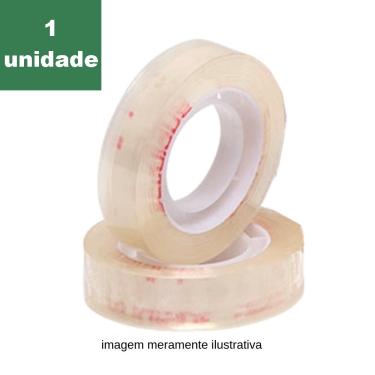 Imagem de Fita Adesiva Cristal Polisil Clear 12mm x 30m