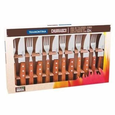 Imagem de Jogo De Talheres Churrasco Tramontina Jumbo 12pc