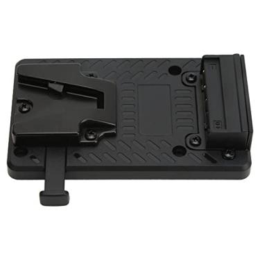 Imagem de Placa de bateria de montagem em V, 14,8 V de alta dureza universal resistente ao calor preciso suporte de bateria de montagem em