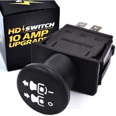 Imagem de Interruptor de embreagem HD PTO substitui Husqvarna Craftsman 582107601, 107601 - Atualização OEM de 10 AMP gratuita