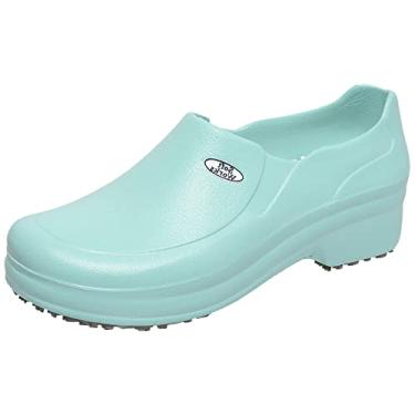 Imagem de Sapato Limpeza Babuche Profissional EVA Sola Antiderrapante Confortavel Unissex Tamanho:46;Cor:Verde água;Gênero:Masculino;Departamento BS:Esporte