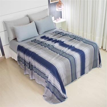 Imagem de Lençol Sem Elástico Para Cobrir De Malha Queen Estampado… (Modelo 9)