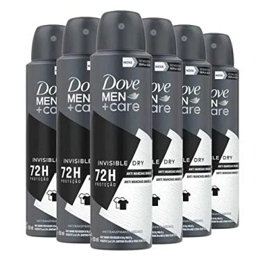 Imagem de Kit Desodorante Aerosol Dove Men Invisible Dry 89g - 6 Unidades