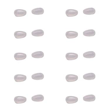 Imagem de NicelyFit Protetores de nariz transparentes para óculos Oakley Molduras Keel Tincan Tinfoil Tailpin Caveat Feedback Holbrook Metal Tailback etc (1 par)