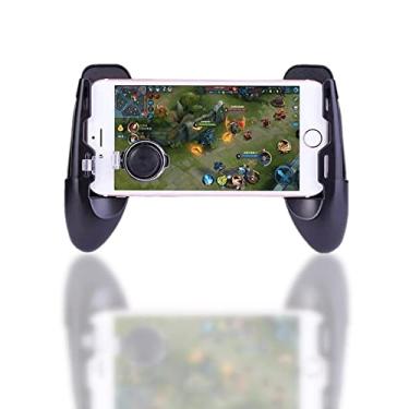 Imagem de Joystick Grip controle de jogo para celular, suporte universal para celular de 11,4 a 16,5 cm, suporte universal para gamepad para celular com botão extra de substituição, design ergonômico