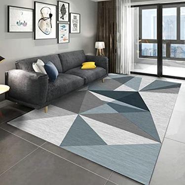 Imagem de jia cool Tapete Moroccan The Area Tapete macio moderno de caxemira para quarto, sala de estar, tapete decorativo para ambientes internos e domésticos, 23,15 x 89,9 cm geométrico - 64