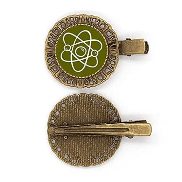 Imagem de School Atoms Around Electronic Physics, broche de cabelo, prendedor de cabelo