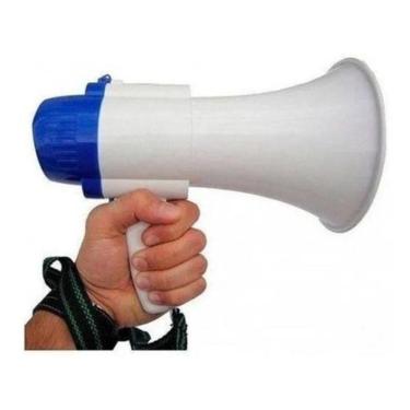 Imagem de Megafone Portátil Recarregável Sirene Musical E Gravador
