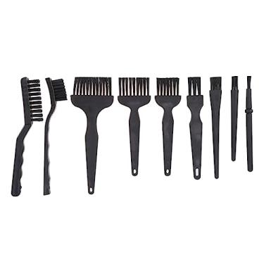 Imagem de BETOOKY 9Pcs Conjunto De Escova De Cabelo Placas-Mãe Escova De Limpeza Escova De Impres...