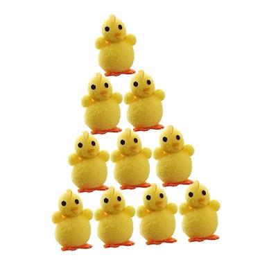 Imagem de Gadpiparty 24 Unidades pintinho da páscoa mini brinquedos de travesseiro macio brinquedo de pelúcia ornamento adorno de páscoa artesanato de frango Área de Trabalho decorar animais