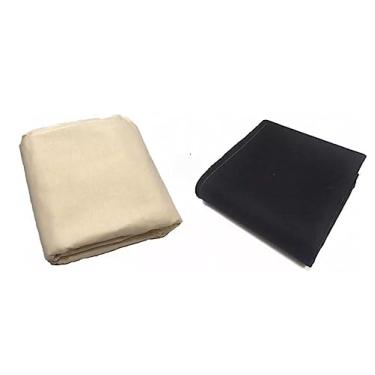 Imagem de Tecido/Pano Mesa Sinuca Original Thaís + Forro Para Pedra (Preto)