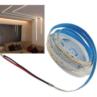 Imagem de Fita Led 240 Leds 16W 6500k Branco Frio 5 Metros Decoraçao Sala Quarto Iluminaçao Gesso Sanca Iluminaçao