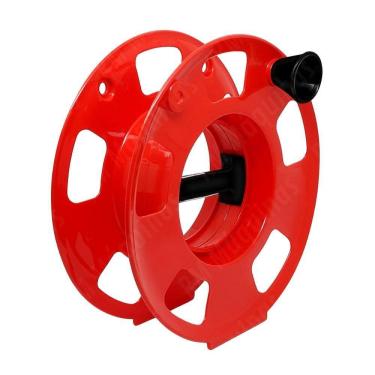 Imagem de Carretel De Armazenamento Para Cabos e Extensões Elétricas Vermelho