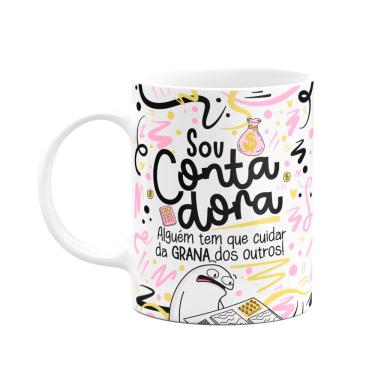 Imagem de Caneca Flork Profissões - Sou Contadora - Branca