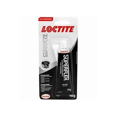 Imagem de Silicone Alta Temperatura Superflex, Preto, 55 g, Loctite