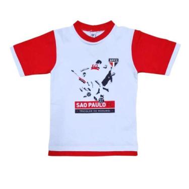 Imagem de Camiseta Infantil São Paulo Tricolor Do Morumbi Oficial - Revedor