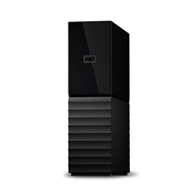 Imagem de WD Disco rígido externo My Book Desktop de 12 TB, USB 3.0, HDD externo com proteção por senha e software de backup automático - WDBBGB0120HBK-NESN