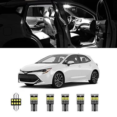 Imagem de AWALITED Kit de luzes LED interiores Corolla com 6 peças de lâmpadas LED super brilhantes para Toyota Corolla 2003 2004 2005 2006 2007 2008 2009 2010 2011 2012 Toyota Corolla todos os modelos