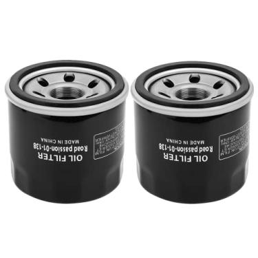 Imagem de Road Passion Filtro de óleo para SUZUKI GSX600 F KATANA 600 1988-2006 GSX650F 650 2008-2013 (pacote com 2)