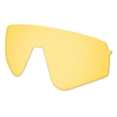 Imagem de Predrox Lentes de substituição HD Yellow Sutro Lite Sweep para óculos de sol Oakley OO9465