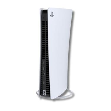 Imagem de Suporte Apoio Base Vertical Circular de Mesa Compatível com PlayStation 5 PS5 e PS5 Slim - ARTBOX3D