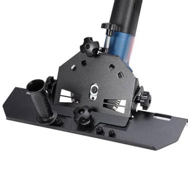 Imagem de Suporte de esmerilhadeira angular para azulejos de 45° - Solução definitiva de corte de azulejos - Ferramenta de corte de azulejos de 45 graus - Suporte de ferramentas de azulejo Suporte de corte