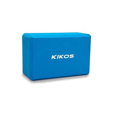 Imagem de Kikos , Bloco De Yoga Fitness, Azul (Blue), Único