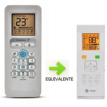 Imagem de Controle remoto compativel com ar condicionado trane 360000 btus - LEL