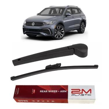Imagem de Braço Traseiro Completo com Palheta para Limpador de Parabrisa Volkswa