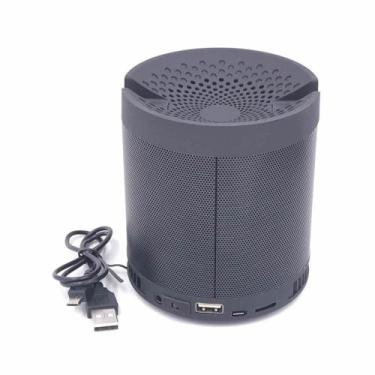 Imagem de Caixa De Som Bluetooth Q3 Usb Mp3 Aux Com Suporte Celular - Hfq3