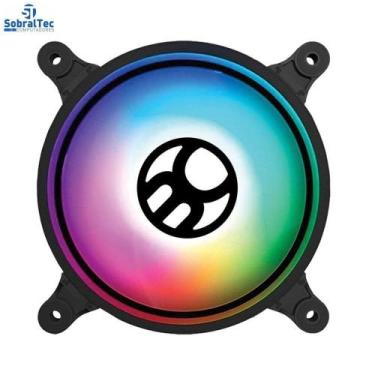 Imagem de Cooler 120mm Controlável Bluecase - Led Rgb - BF-20RGB LED BULK
