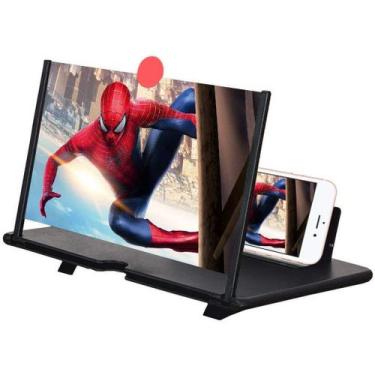 Imagem de Amplificador de Imagem da Tela do Celular Ampliada Zoom Lupa 3D - Tj