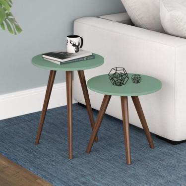 Imagem de Conjunto  Com 2 Mesas De Apoio - Movel Bento