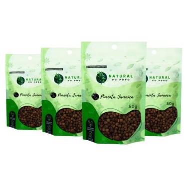 Imagem de Pimenta Jamaica Importada em Grãos Alta Qualidade Premium Pouch Kit 4 