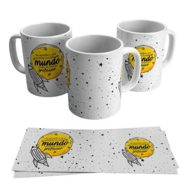 Imagem de Canecas de Porcelana Branca Personalizadas Profissões 9 - Estampa Subl