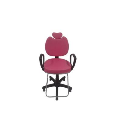 Imagem de Cadeira Para Salão De Beleza Com Encosto Fixo Pink - Bueno Cadeiras