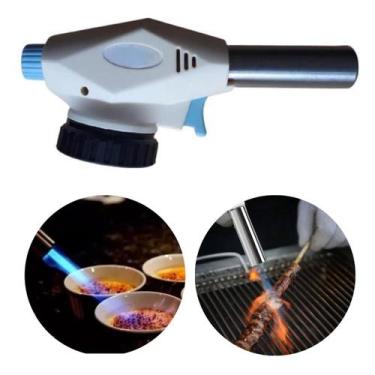Imagem de Maçarico Portátil Culinário Solda Automático Com Regulagem 1300c - New