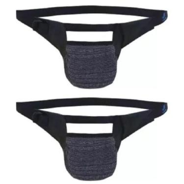 Imagem de Kit 2 Suspensório Escrotal Pós Cicurgia Vasectomia Protetor Genital Op