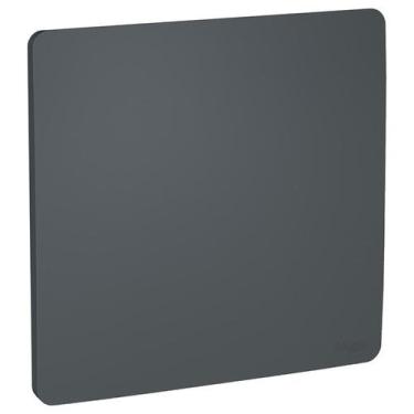 Imagem de Placa Orion Cega Stellar Black 4x4 Schneider, Cinza