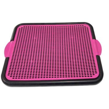 Imagem de Sanitário Tapete Higiênico Banheiro Educador Canino Xixi Dog + mordedo