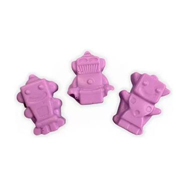 Imagem de Kit 1000 Unidades Sabonete Artesanal Robô 3,5cm Lembrancinha - D&C, Li