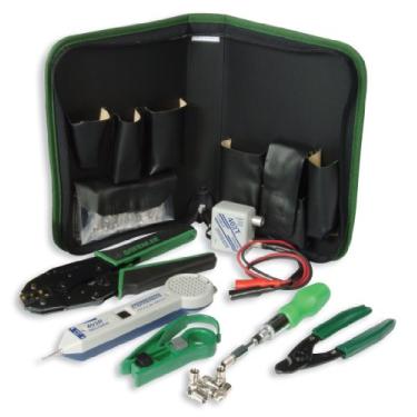 Imagem de Greenlee Kit de teste e terminação coaxial de TV a cabo 45467