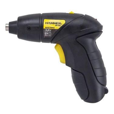 Imagem de Parafusadeira Compacta - Hammer, 110V/220V, Preto
