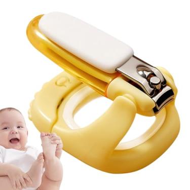 Imagem de Cortador de unhas seguro para bebês, cortador de unhas iluminado para bebês | Ferramentas para modelar unhas para aparar unhas - Cortador de unhas de bolso para viagem, tesoura portátil para unhas de
