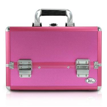 Imagem de Maleta Profissional de Maquiagem Pink - Jacki Design